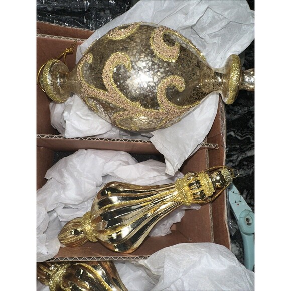 BALSAM HILL BILTMORE CHRISTMAS TREE ORNAMENTS SET 16 PCS - LOT B - Picture 6 of 6